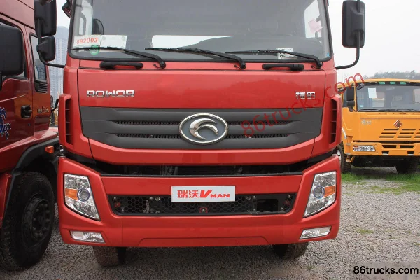 Foton Ruivo Medium Truck 270hp 8X4(12 wheels) 8m Flatbed Cargo Truck Exterior (2) | 86Trucks