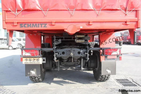 Mercedes-Benz Zetros camion lourd 330 ch 6X6(10 roues) camion porteur fourgon (modèle 2733) Carrosserie (2) | 86Trucks