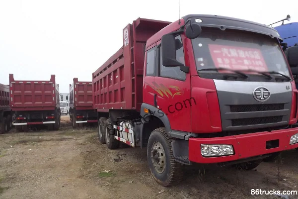 FAW Jiefang Aowei (J5P) heavy truck 310hp 6X4(10 wheels) 5.6m dump truck Exterior