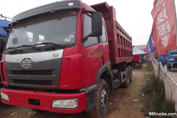 FAW Jiefang Aowei (J5P) heavy truck 280hp 6X4(10 wheels) 5.4m dump truck Exterior (3) | 86Trucks