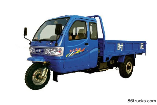 Shifeng Fully Enclosed Flatbed Three-Wheel Low-Speed Truck Exterior