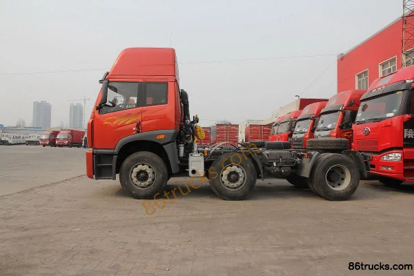 FAW Jiefang Aowei (J5P) Heavy Truck 320 hp 6X2(8 wheels) Tractor Truck Exterior (3) | 86Trucks