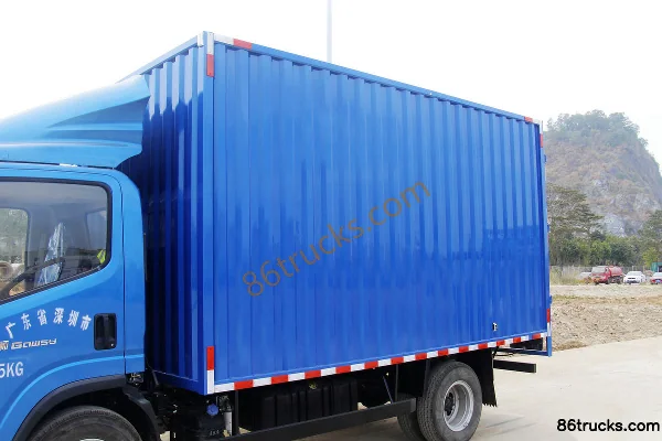 FAW Hongta FAW Jiefang Gongshi 154 hp 4X2(6 wheels) 5.2m single-row van cargo truck Body (1) | 86Trucks