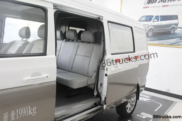 Jinbei Hiace S 2019 Business version fourgonnette 115 ch 1.6L 2 places (option 5) Caisse (1) | 86Trucks