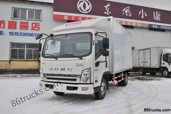 Qiling Auto H300 116 ch 4X2(6 roues) camion fourgon léger à cabine simple 4,08 m Extérieur (3) | 86Trucks