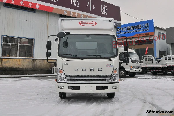 Qiling Auto H300 116 ch 4X2(6 roues) camion fourgon léger à cabine simple 4,08 m Extérieur (2) | 86Trucks