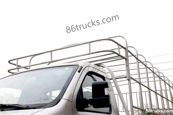 Changan Kuayue Wang X3 Comfort Edition 1.5L Gasoline 112hp 4X2(6 wheels) 2.55m Double Row Stake Truck (China VI) Body (2) | 86Trucks