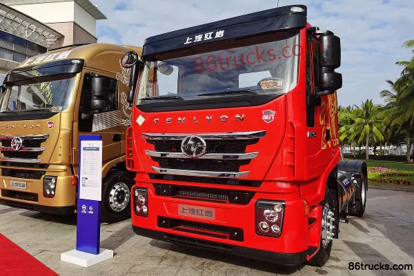 SAIC Hongyan GenlyonC6 camion lourd 380 ch 4X2(6 roues) tracteur routier LNG (pont arrière HY300S) (China VI) Extérieur (2) | 86Trucks