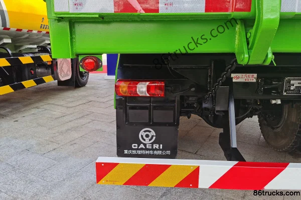 SAIC Hongyan Genlyon C6 Composite Edition 380hp 8X4(12 wheels) 6.8m LNG Dump Truck (China VI) Body (3) | 86Trucks