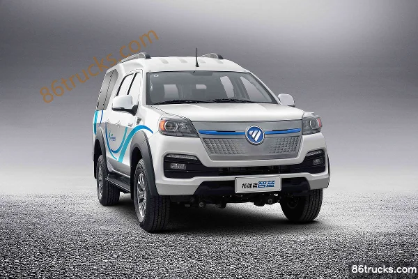 Foton Tunland Zhilan 3T 2WD Electric Double Cab Panel Van Pickup 67.89kWh Exterior