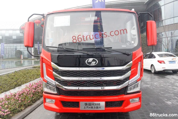 Yuejin Chaoyue H300 120 ch 4X2(6 roues) 3,15 m cabine double, camion léger à ridelles (China VI) Extérieur (2) | 86Trucks