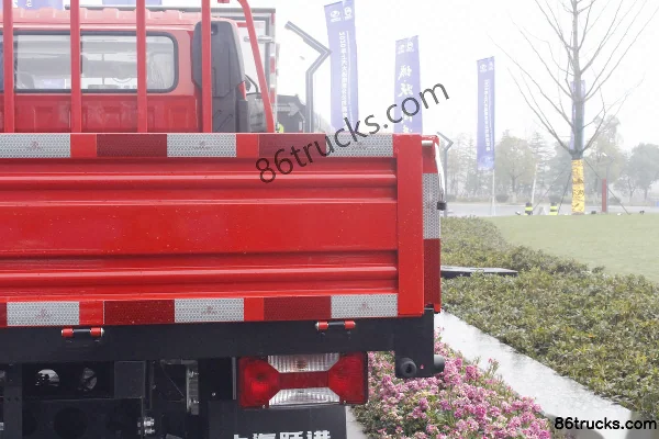 Yuejin Chaoyue H300 120 ch 4X2(6 roues) 3,15 m cabine double, camion léger à ridelles (China VI) Carrosserie (3) | 86Trucks