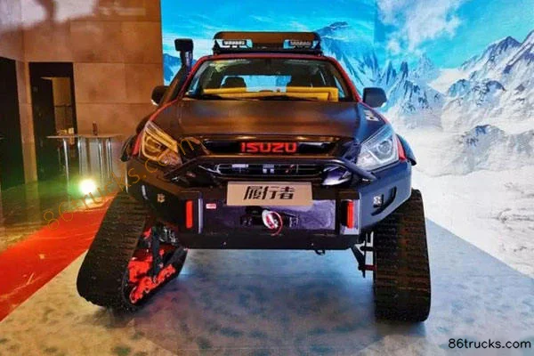 Jiangxi Isuzu D-MAX Lvxingzhe 4x4(6 roues) double cabine pick-up Extérieur (2) | 86Trucks