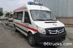 Foton commercial vehicle Tuyano S 110 hp 4X2(6 wheels) ambulance Exterior