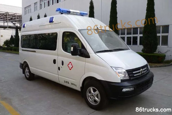 SAIC MAXUS V80 136 hp 4X2(6 wheels) intensive care negative pressure ambulance (Yandi brand) Exterior