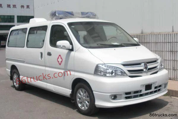 Jinbei Granse 106 hp 4X2(6 wheels) ambulance (Yandi brand) Exterior