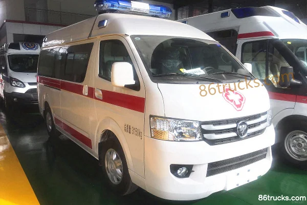 Foton Business Vehicle Fenix G7 129 hp 4X2(6 wheels) Ambulance (Yandi Brand) Exterior