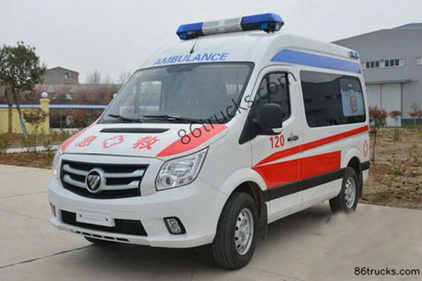 Foton Business Vehicle Tuyano 148 hp 4X2(6 wheels) Ambulance (Yandi Brand) Exterior