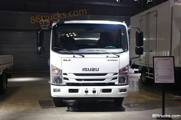 Qingling Isuzu KV100 120hp 4X2(6 wheels) Single Row Light Truck Chassis (China VI) Exterior (2) | 86Trucks