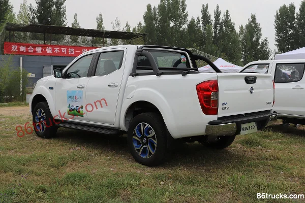 Zhengzhou Nissan Ruichi 6 EV 2019 Double Row Pure Electric Pickup 67.9kWh Exterior (2) | 86Trucks