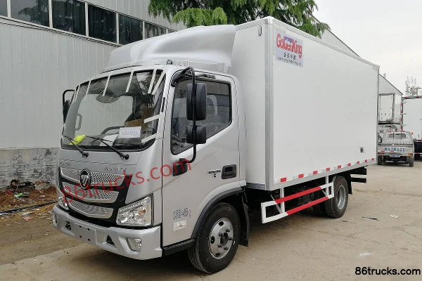 Foton Aumark S3 131 hp 4X2(6 wheels) 4.2m Refrigerated Truck (JinSheng Brand) Exterior (2) | 86Trucks