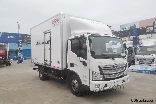 Foton Aumark S3 131 hp 4X2(6 wheels) 4.2m Refrigerated Truck (JinSheng Brand) Exterior (3) | 86Trucks