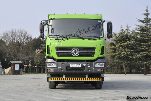 Dongfeng Tianlong KC Gas 340 hp 8X4(12 wheels) 6.5m LNG Dump Truck (Overdrive) (China VI) Exterior (2) | 86Trucks