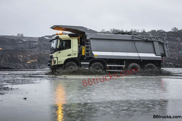 Volvo FMX 540 hp 8X4(12 wheels) Dump Truck Official Photos (3) | 86Trucks