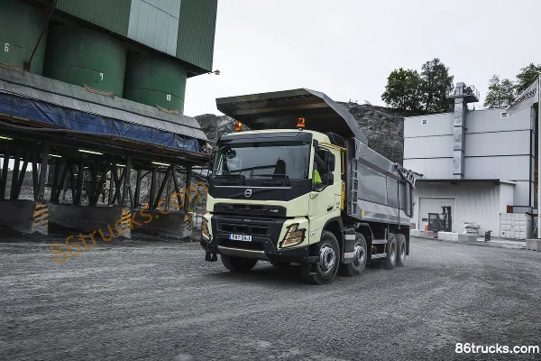 Volvo FMX 540 hp 8X4(12 wheels) Dump Truck Official Photos (2) | 86Trucks