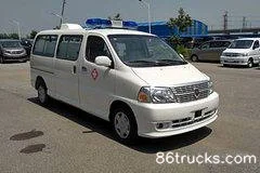 Jinbei Haishi V truck 136 hp gasoline 4X2(6 wheels) ambulance Exterior