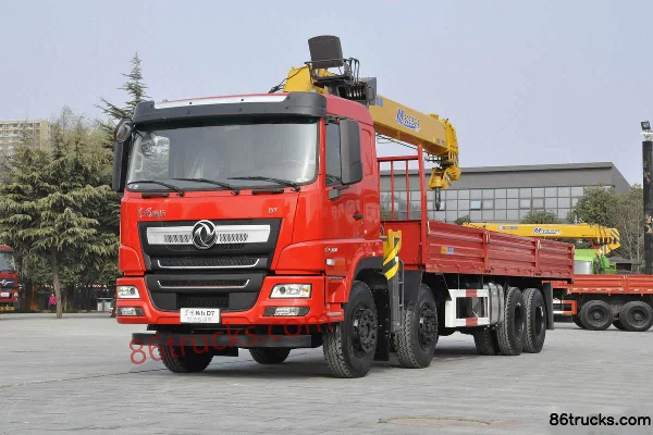 Dongfeng Changxing D7 340 hp 8X4(12 wheels) 8.3m truck-mounted crane Exterior (2) | 86Trucks
