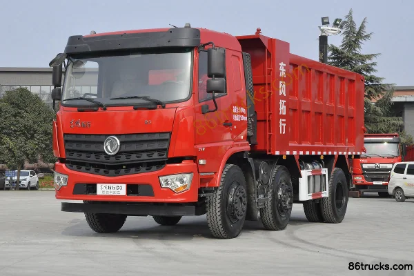 Dongfeng Tuoxing D3 210 hp 6X2(8 wheels) 4.8m dump truck (China VI) Exterior
