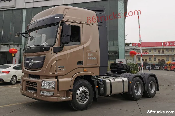 Dongfeng Commercial Vehicle Tianlong Flagship KX 560 ch 6X4(10 roues) tracteur routier Extérieur (3) | 86Trucks