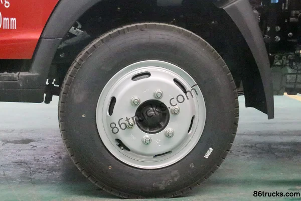 Sinotruk HOWO Hanvo 170hp 4X2(6 wheels) 3.3m semi-panel flatbed light truck (Fast Gear 8-speed) Chassis (1) | 86Trucks