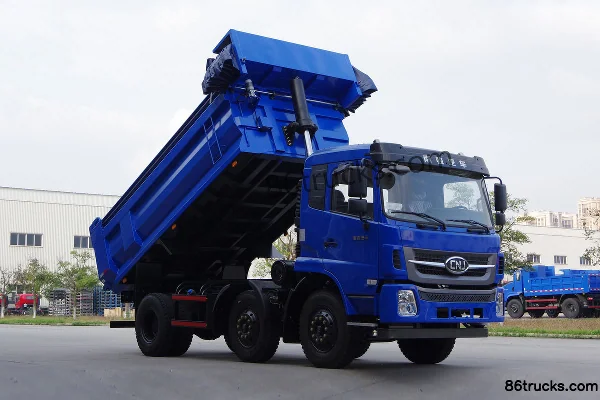 NanJun Ruiyu R60D 220 hp 6X2(8 wheels) 4.6m Dump Truck Cab (1) | 86Trucks