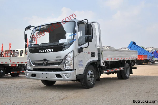 Foton Aumark Superspeed 150hp 4X2(6 wheels) 4.18m Single-row Flatbed Light Truck Exterior (3) | 86Trucks
