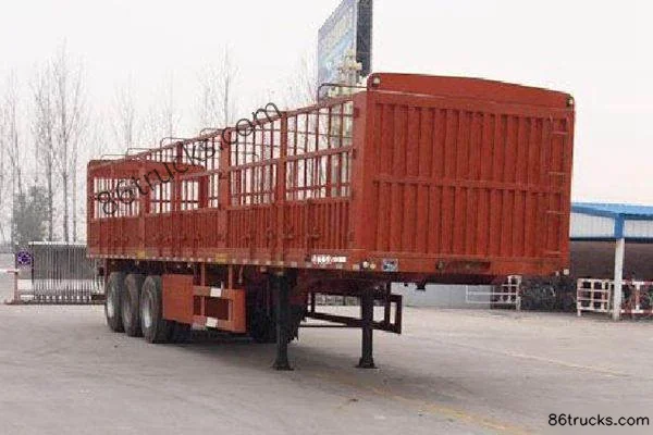 YangGu FeiLun SFL9407CCY 13m Stake Semi-trailer Exterior