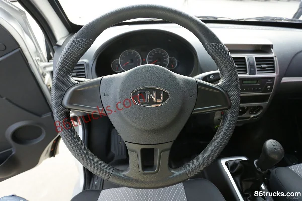 NanJun Ruiyi F Series 1.5L 112hp 4X2(6 wheels) Gasoline 3.235m Single Row Van Truck Cab (1) | 86Trucks