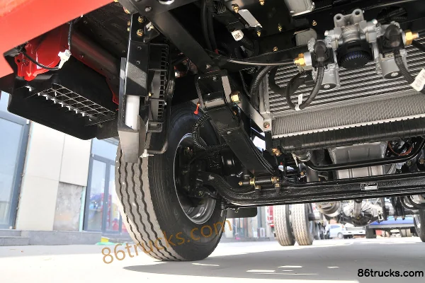 Dayun New Aopuli 156hp 4X2(6 wheels) 4.12m Single Row Flatbed Truck Chassis (2) | 86Trucks