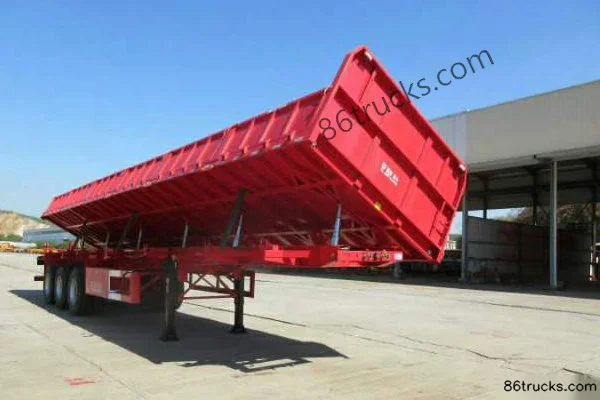 Minxing 13m dump semi-trailer Exterior