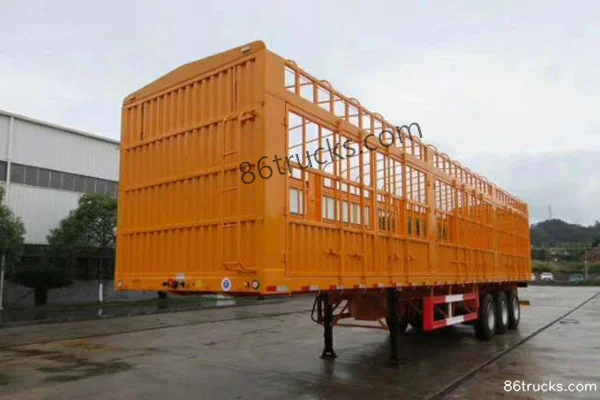 Minxing 13m Stake-type Transport Semi-trailer Exterior (2) | 86Trucks