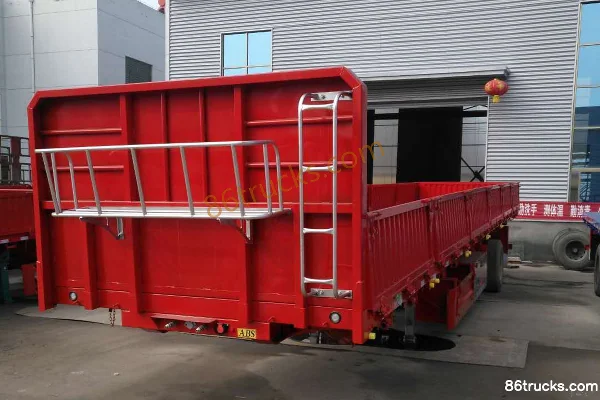 Changtai 13m side-dump semi-trailer Exterior