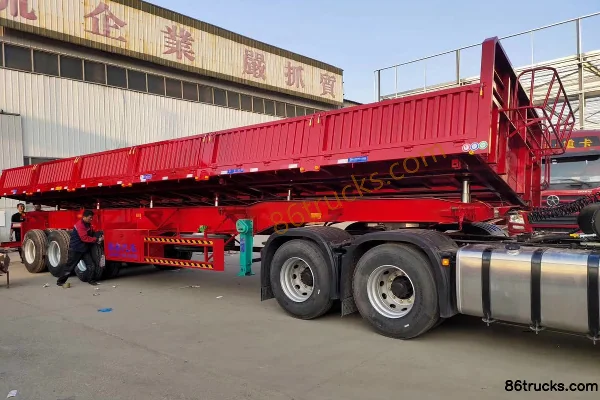 Changtai 13m side-dump semi-trailer Exterior (2) | 86Trucks