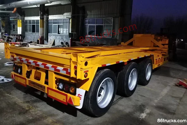 Liangshan Hengtong 20ft conteneur semi-remorque basculant arrière Extérieur (2) | 86Trucks