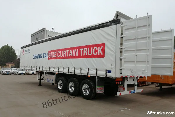 Changtai 13m Curtainside Semi-Trailer Exterior (2) | 86Trucks