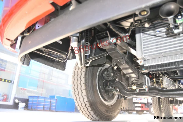 Sinotruk HOWO Wang Series 190hp 4X2(6 wheels) 4.85m semi-sleeper stake truck (China VI) Chassis (2) | 86Trucks
