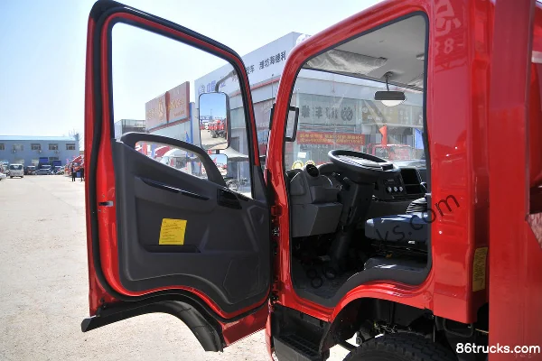 FAW Jiefang Hu VH 130hp 4X2(6 wheels) 4.21m Flatbed Truck Cab (1) | 86Trucks