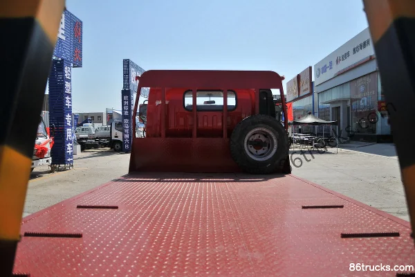FAW Jiefang Hu VH 130hp 4X2(6 wheels) 4.21m Flatbed Truck Body (3) | 86Trucks