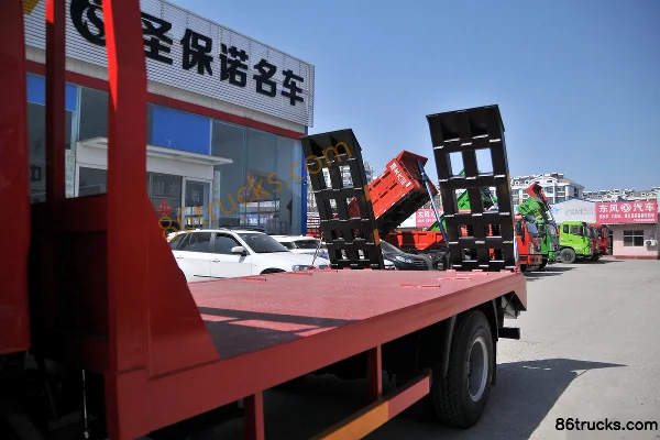 FAW Jiefang Hu VH 130hp 4X2(6 wheels) 4.21m Flatbed Truck Body (1) | 86Trucks