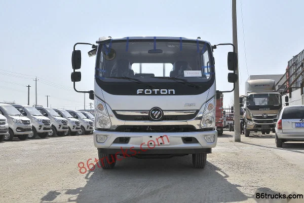 Foton Aoling Xin Jieyun 170 ch 4X2(6 roues) 5,25 m porteur à ridelles cabine demi-avancée Extérieur (2) | 86Trucks